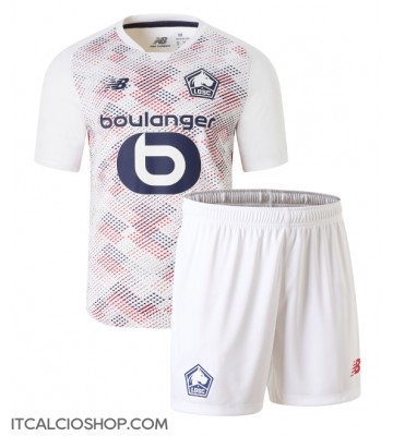 Lille OSC Seconda Maglia Bambino 2024-25 Manica Corta (+ Pantaloni corti)